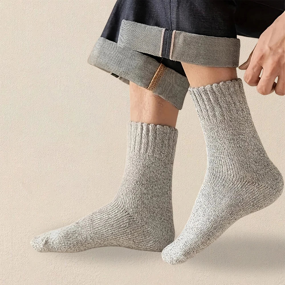 Polyester Spandex Socks Solid Color — Black | KIMLUD