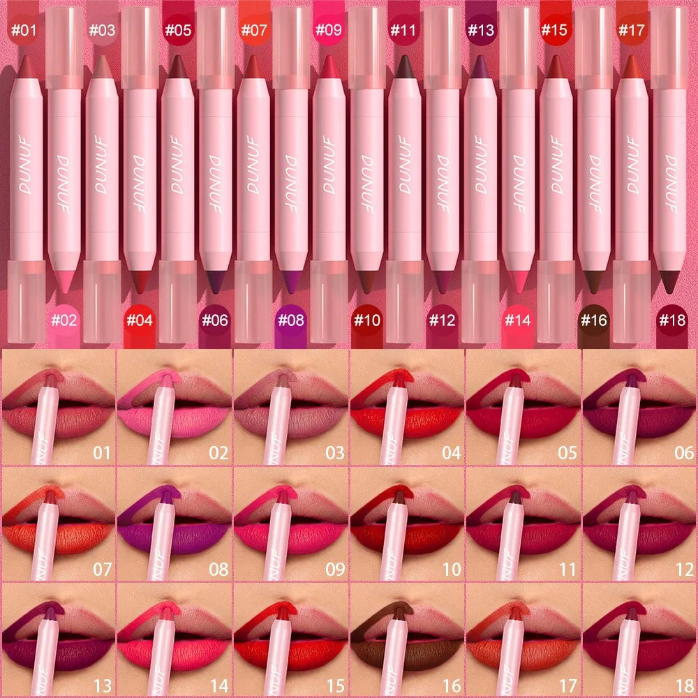 Lipstick Pencil – Waterproof Matte – Pencil – Sexy Red | KIMLUD