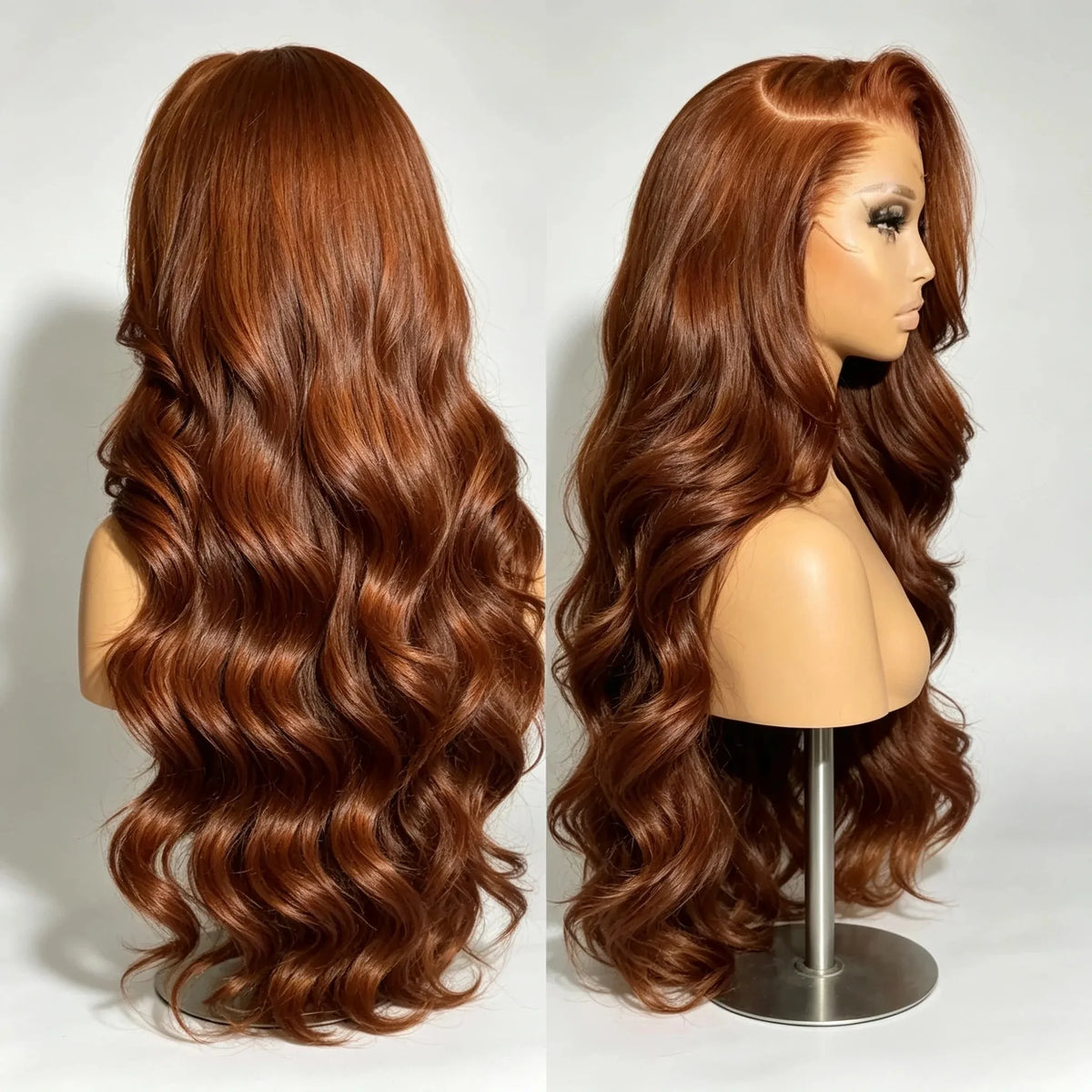 Lace Front Wig – 13x6 Frontal – Remy Hair – Chocolate Brown | KIMLUD