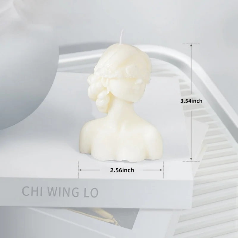 KIMLUD, Aromatherapy candles, large pillar ribbed decorative candles, soy wax, suitable for gifts, room shelves, home ribbed decoration, KIMLUD Womens Clothes