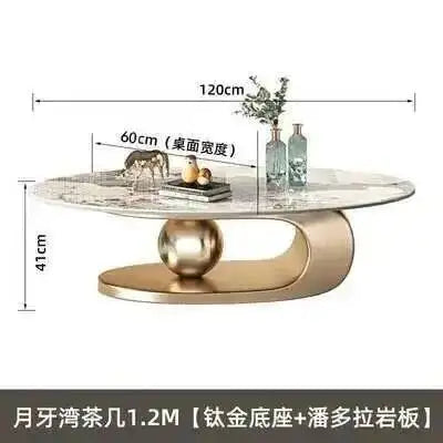 Nordic Living Room Coffee Tables Modern Design Decor Oval Coffee Tables Minimalist Mesa De Centro De Sala Home Furniture