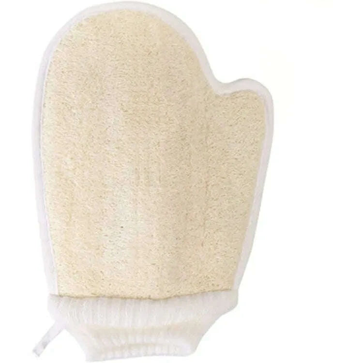 Bath Sponge Natural Exfoliating Loofah Sponge Scrubber  Body Backwash Belt Back Exfoliator Strap Bath Accessories