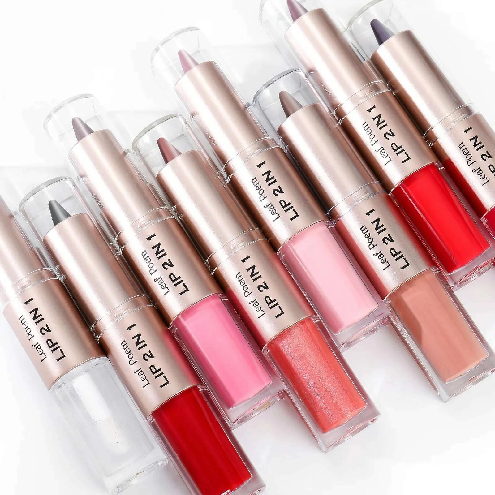 black-brown-tapered-lip-liner-contour-pencil-double-head-mirror-plumping-lip-glaze-crystal-lip-gloss-sexy-red-lips-tint-makeup-kimlud-kimlud-33921229