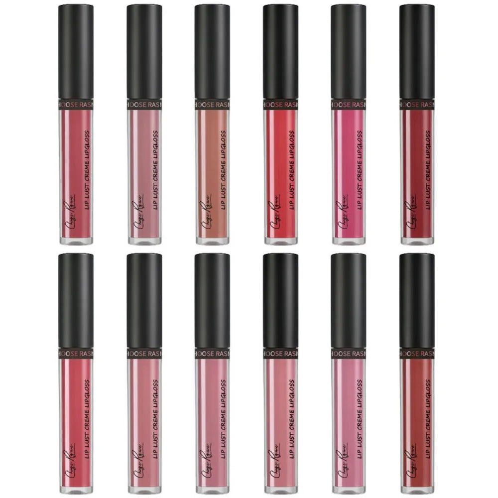 Glossy Lip Gloss Long Lasting Waterproof — Multicolor | KIMLUD