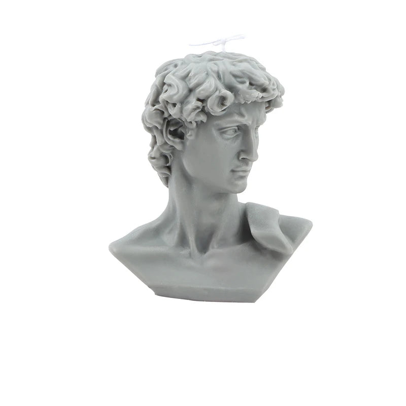 KIMLUD, Fruit scented candles, natural plant scented white tea, lavender, David sculpted Aromatherapy candles 4.5X6.5cm, KIMLUD Womens Clothes