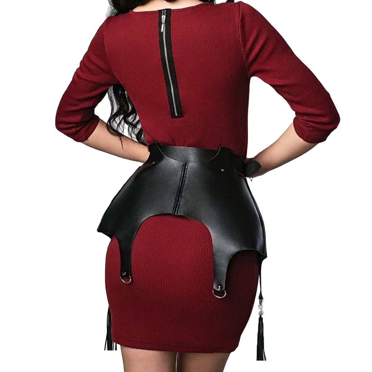 women body harness breast punk gothic female belts pu leather harness body chain fashion decorative harness straps