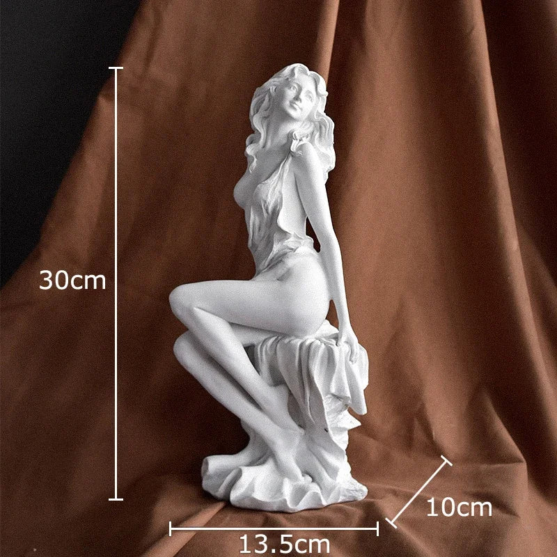 Mythological Figures Venus Goddess Statue Desk Decoration Ornaments Creative Characters Resin Sculpture Room Aesthetic Decor