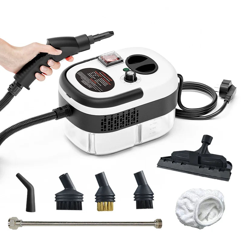 Powerful Handheld Steam Cleaner 2500W — Slate Gray | KIMLUD