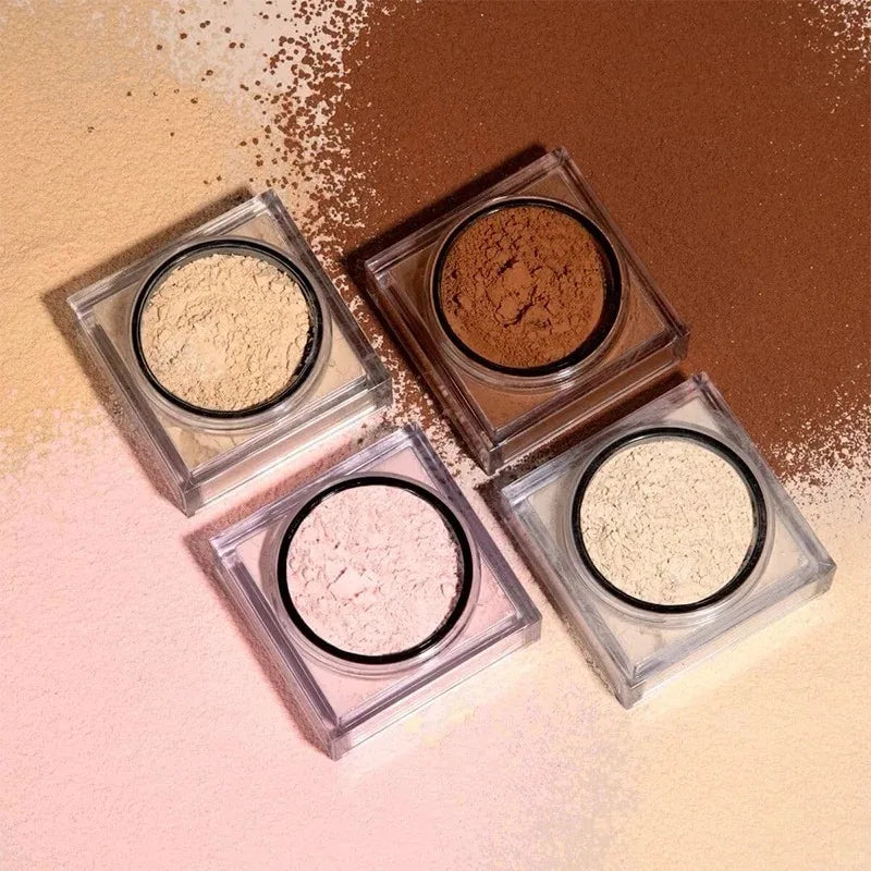 Powder Fine Breathable Texture Loose Powder Concealer Long Lasting Makeup Liquid Foundation Flawless Lusterless Brand Cosmetics