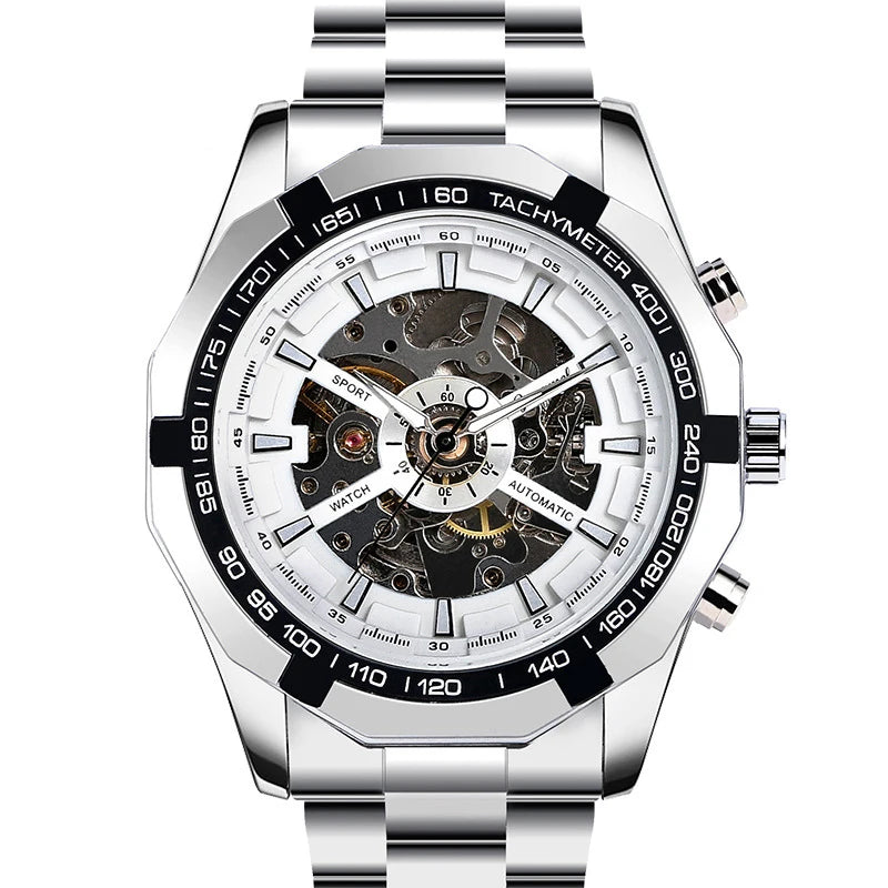 UTHAI M12 Casual and fashionable Men watch, night light automatic mechanical watch, cool clock gift，watches for man