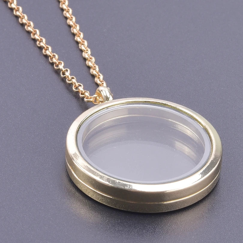 Silver-Tone Heart-Shaped Glass Reliquary Locket Pendant With Antique Filigree Keepsake Window — Silver | KIMLUD