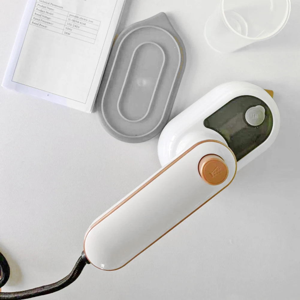 KIMLUD, Mini Garment Steamer Handheld Wet Dry Clothes Fabric Steam Iron Portable Small Ironing Machine for Household, KIMLUD Womens Clothes