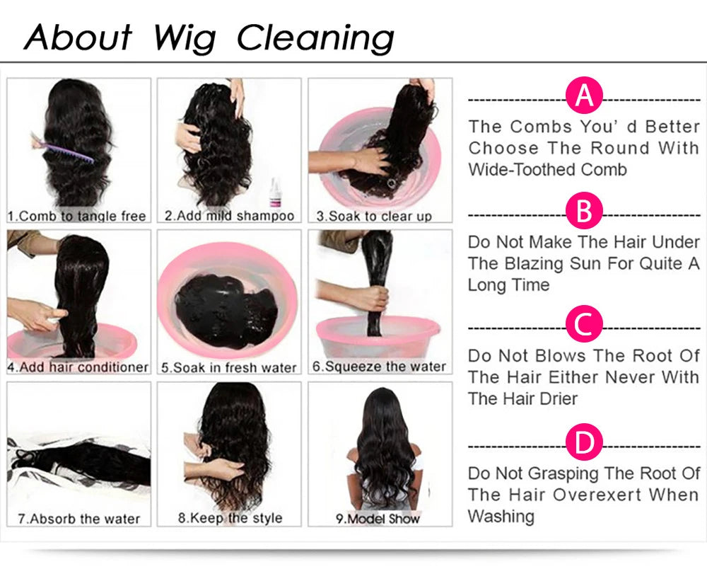 Lace Front Wig – Deep Wave – Human Hair – Chocolate Brown | KIMLUD
