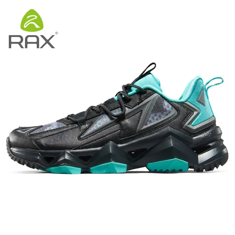 Breathable Hiking Shoes Outdoor Trekking Sneakers — Black | KIMLUD