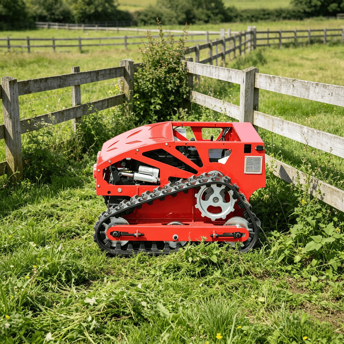 Robotic Lawn Mower – Remote Control – 550mm Cutting Width – 0-3 KMH | KIMLUD