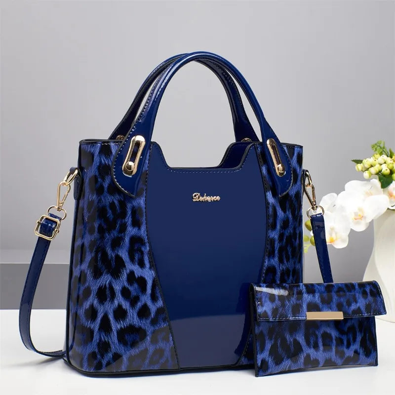 Crossbody Bag – Large Capacity – Patent Leather | KIMLUD