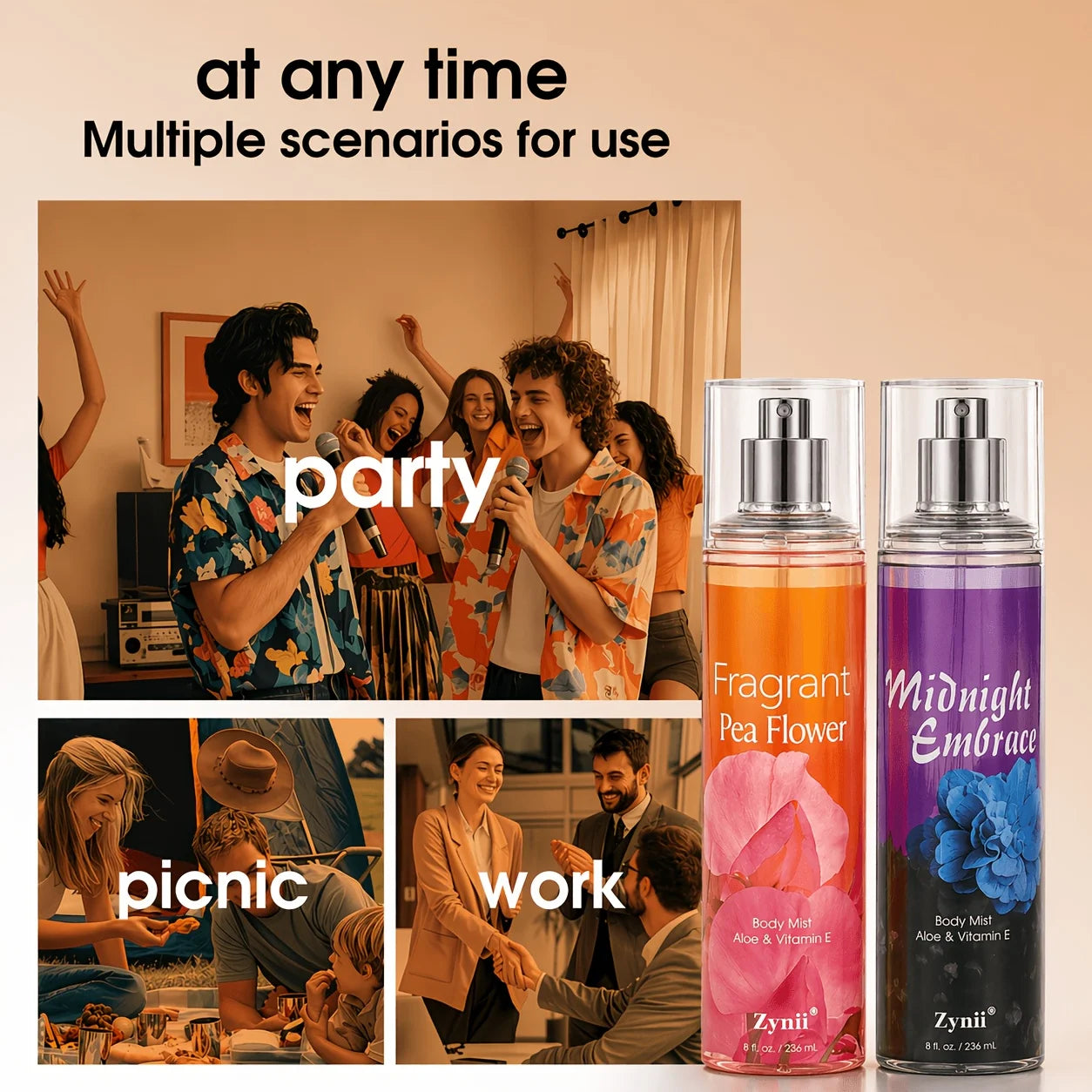 Floral Pheromone Fragrance Set — Crystal Clear | KIMLUD