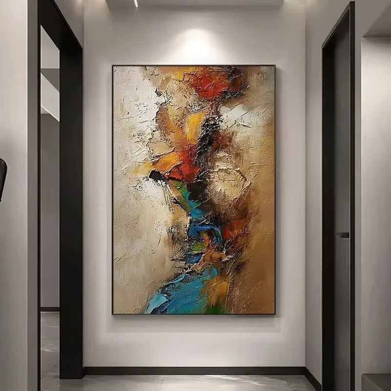 High End Handmade Oil Painting, Light Luxury Hanging Painting Living Room, Bedroom, Dining Room, Sofa Background Wall, New Style