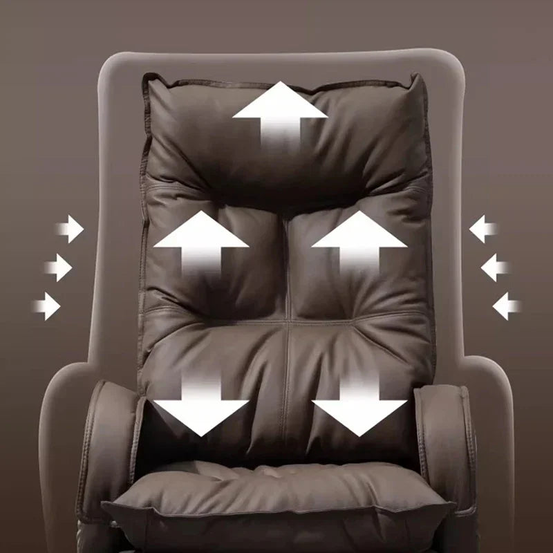 Luxurious Comfort Office Chair Ergonomic Relaxing Modern Gaming Office Chair Computer Swivel Office Furniture Chaise Bureau LLOC