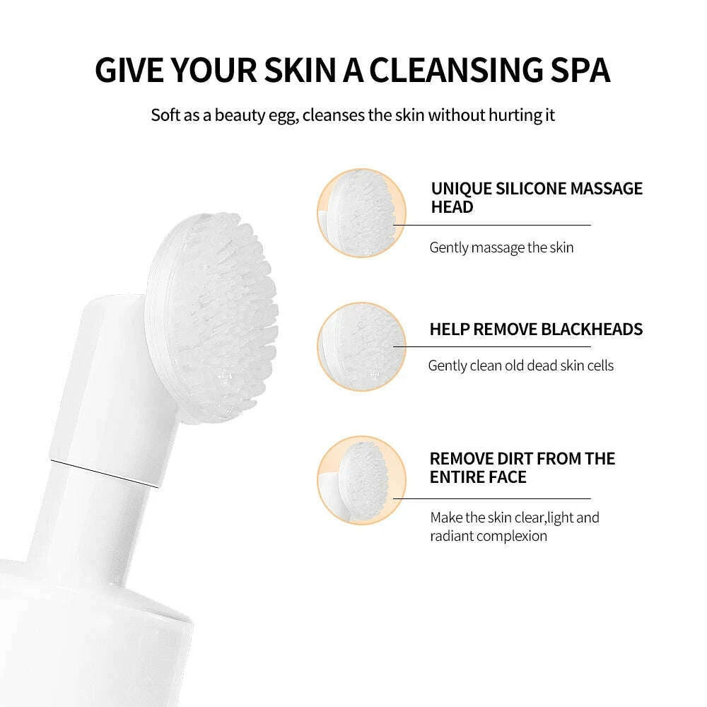 lakerain-100ml-turmeric-cleansing-mousse-brightening-face-wash-foam-face-cleanser-oil-control-blackhead-remover-skin-cleansing-kimlud-kimlud-33920814