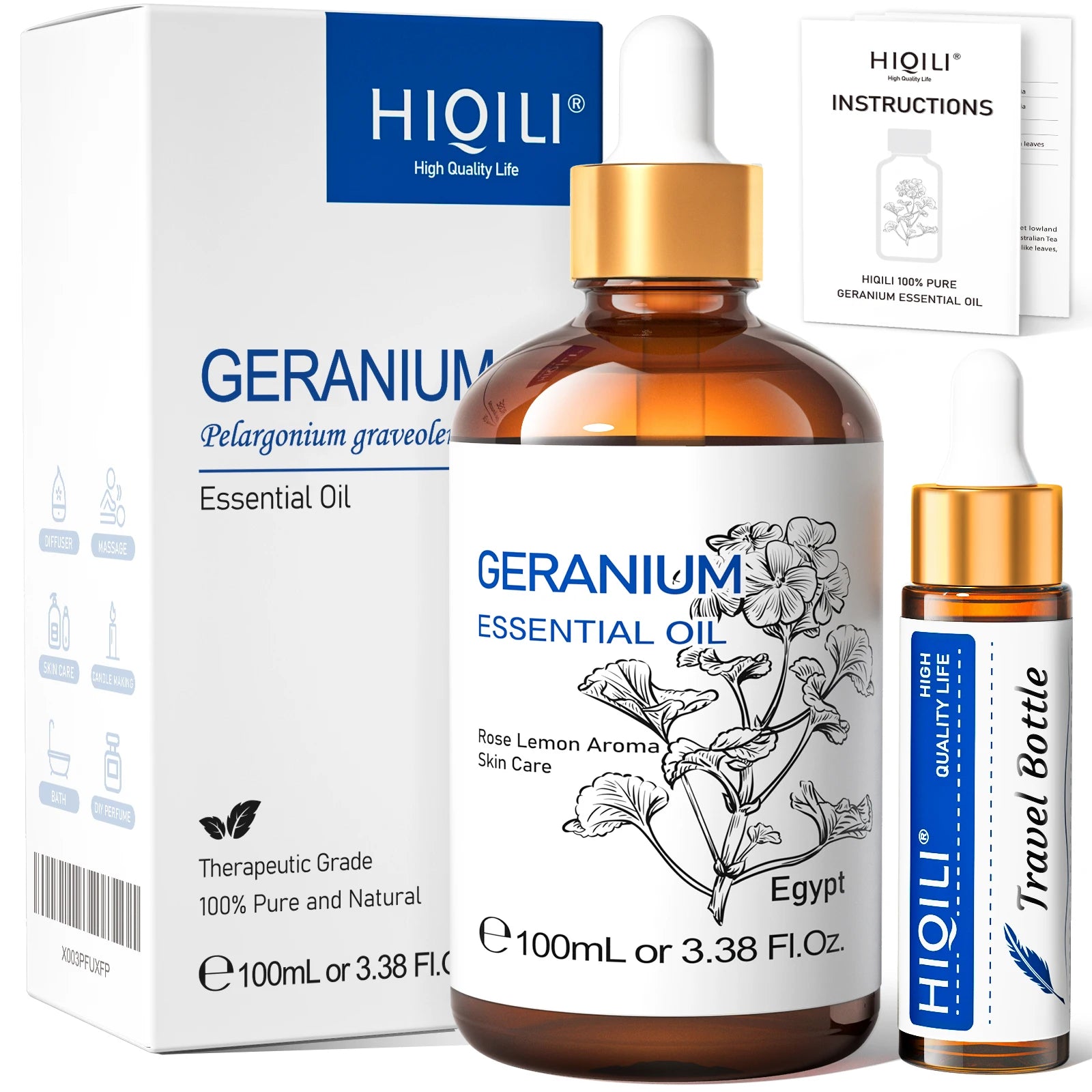 Sandalwood Essential Oil Blend With Lavender Jasmine Eucalyptus Peppermint Ylang Ylang Frankincense — Amber | KIMLUD