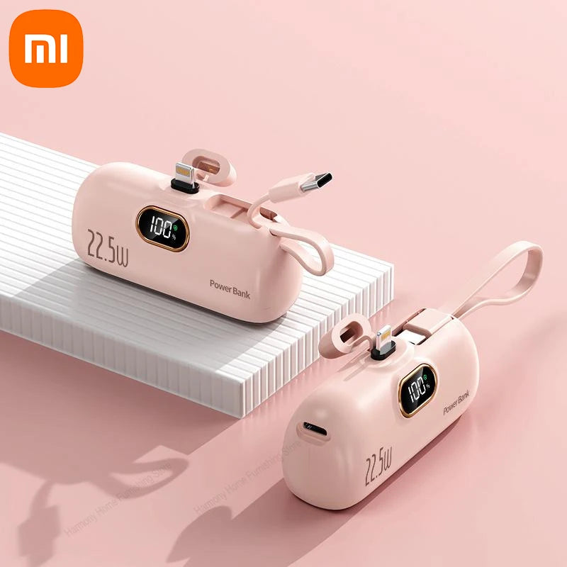 Xiaomi Mini Convenient Mobile Power Bank 30000mah Portable Fast Charging Suitable For iPhone 16  Samsung Xiaomi External Battery