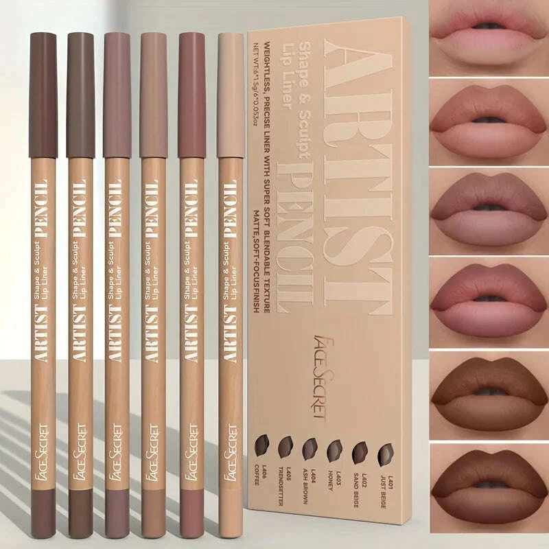 6pcs-velvet-matte-lip-liner-pencils-set-long-lasting-non-drying-perfect-for-lining-filling-lips-versatile-for-all-skin-typ-kimlud-kimlud-33918492