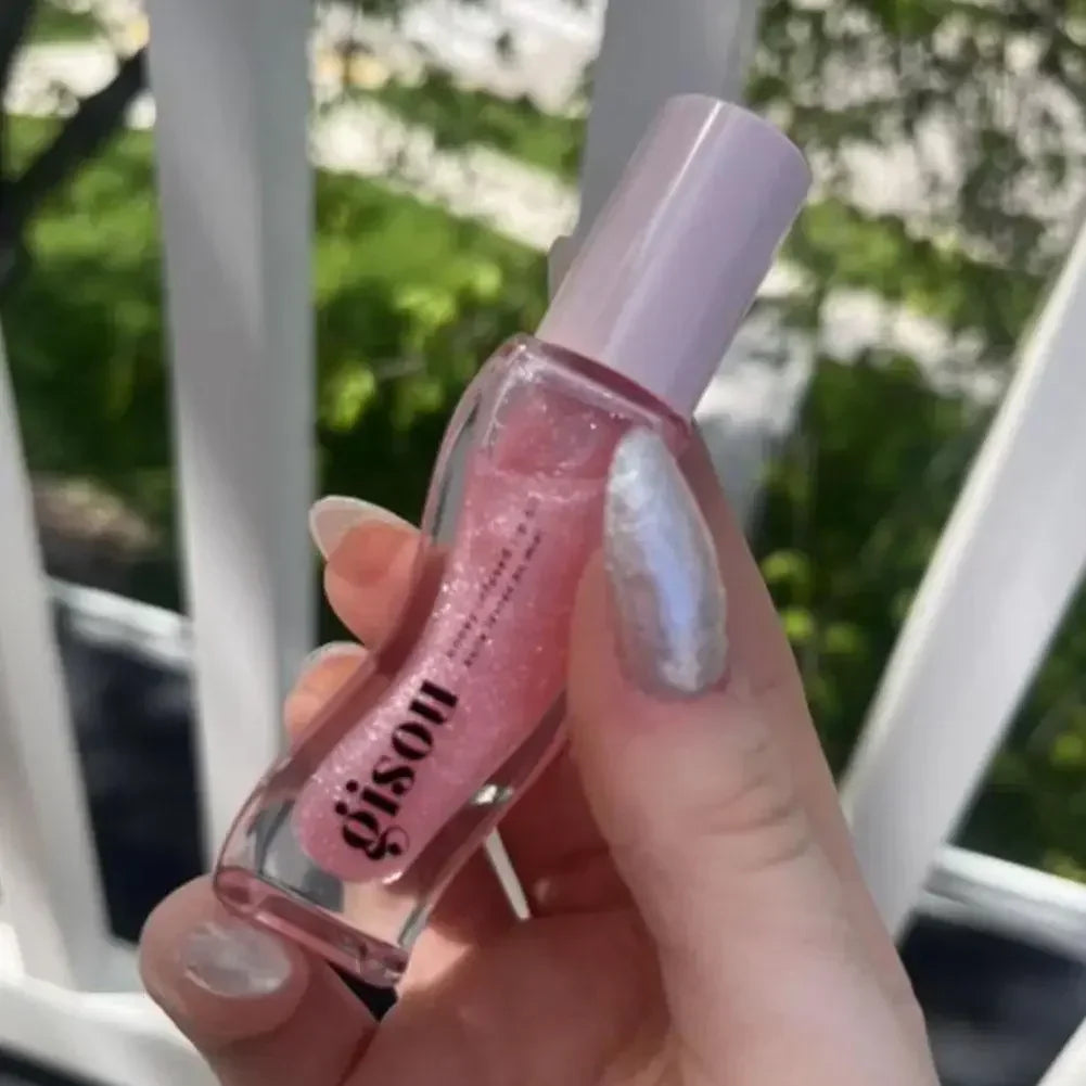 Honey-Infused Lip Gloss Lip Oil Fusion Hydration For Everyday Radiance — Pink | KIMLUD