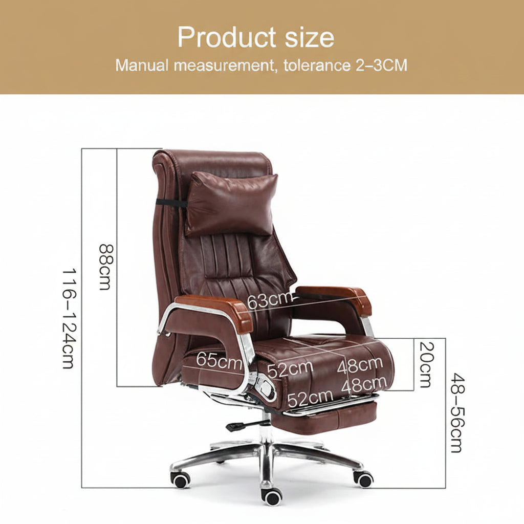 Office Chair – Massage Reclining High Back – Metal – N/A | KIMLUD