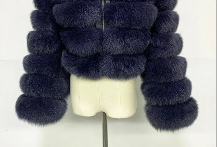 WESAYNB Winter Clothes 2022 Fashion Faux Fur Coats Women Long Sleeve Warm Tops Quilted Faux Fur Jackets For Women Wholesale