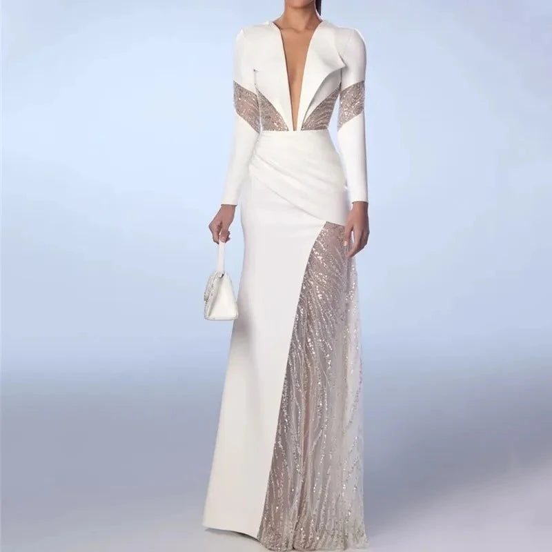 Woman's Evening Dress Ladies Long Evening Dresses Luxury 2026 Elegant Women's Dresses for Party Ball Gowns Prom Gown Robe Soiree