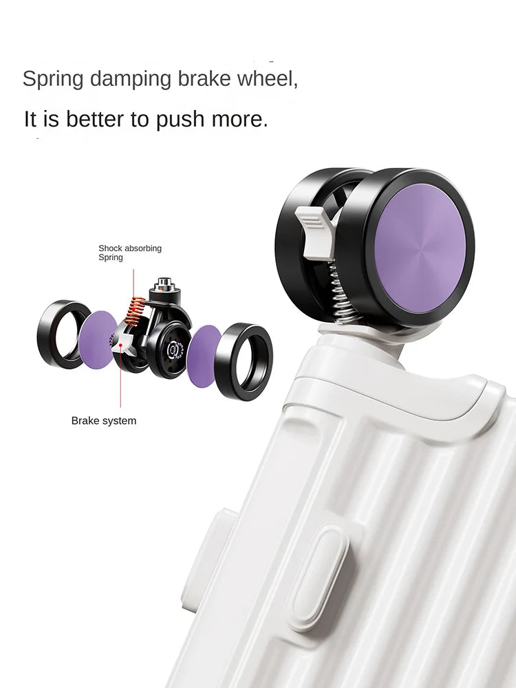 28/30/32 inch Travel Suitcases Large Capacity New Strong and Durable Thickened PC Aluminium Frame Trolley Suitcase 20'' Carrier