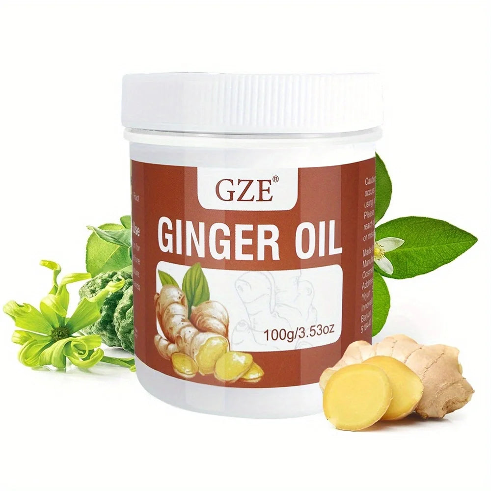 Ginger Infused Hair Oil For Nourished Length — Amber | KIMLUD