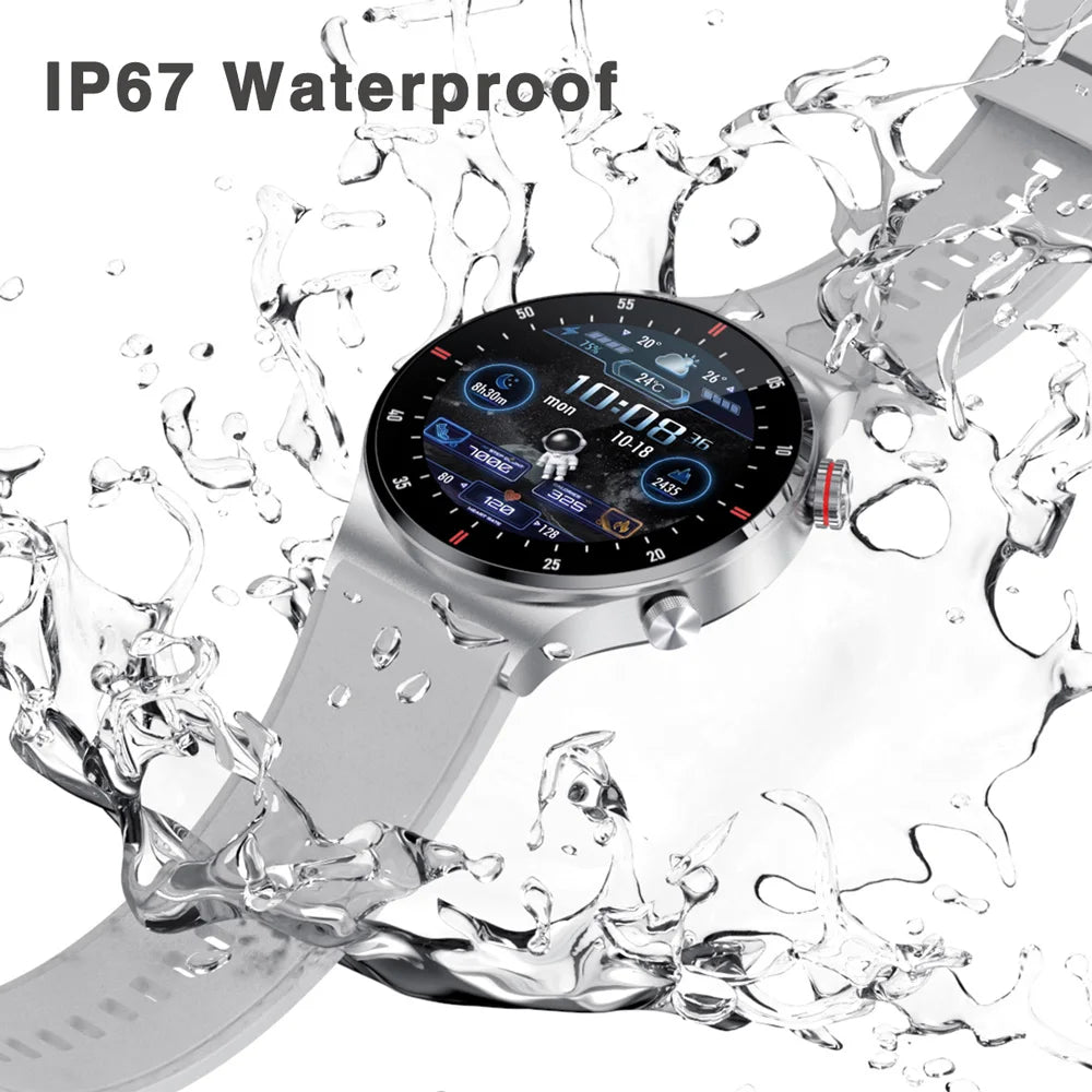 Luxury Smart Watches Men NFC BT Call Fitness Waterproof Sports Wrist Intelligent Smartwatches for Women Kids Xiaomi Huawei 2025