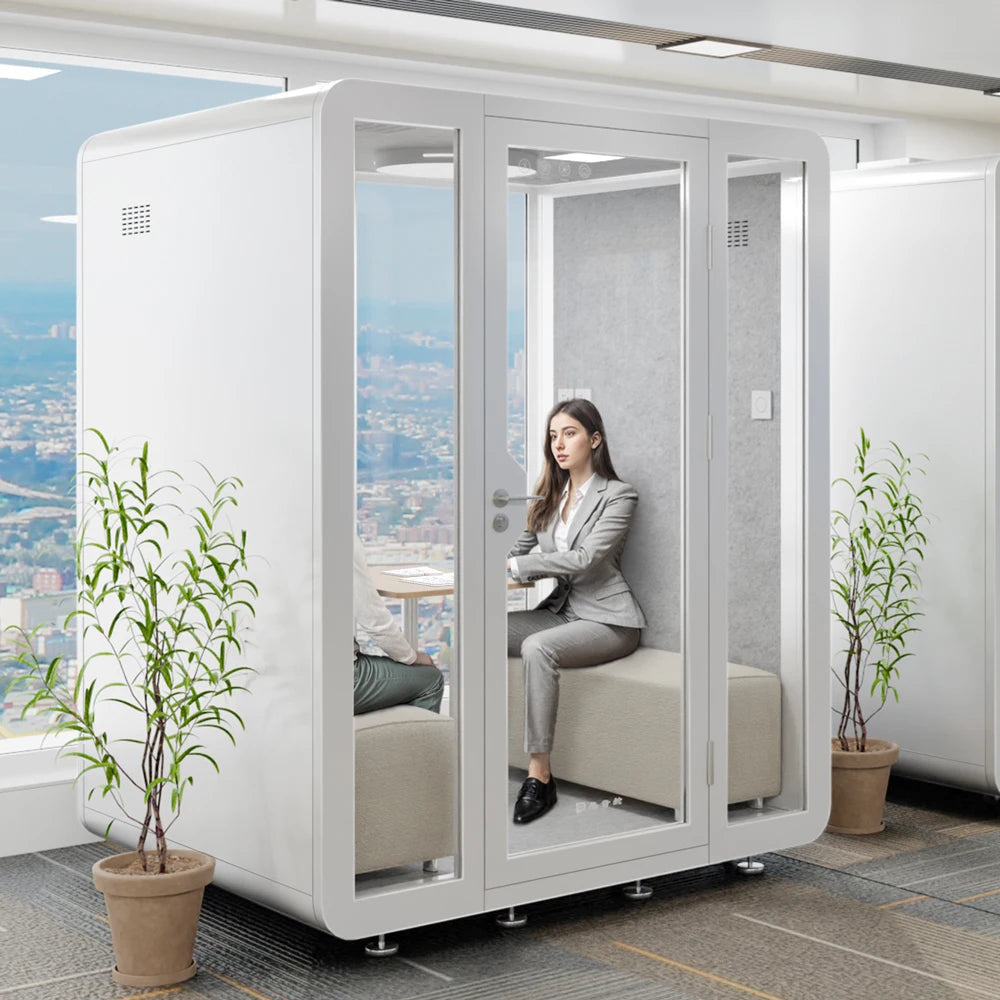 Soundproof Booth - Silent Acoustic Cabin - Steel Frame | KIMLUD