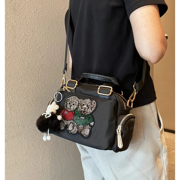 Shoulder Bag – Multi Pocket – Waterproof Oxford – N/A | KIMLUD