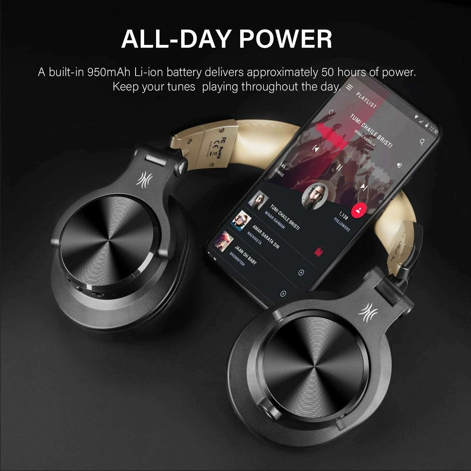 oneodio-fusion-a70-wireless-bluetooth-headphones-bluetooth-52-headphones-hi-res-audio-over-ear-72h-playtime-professional-studkimlud-womens-fashion-34626673