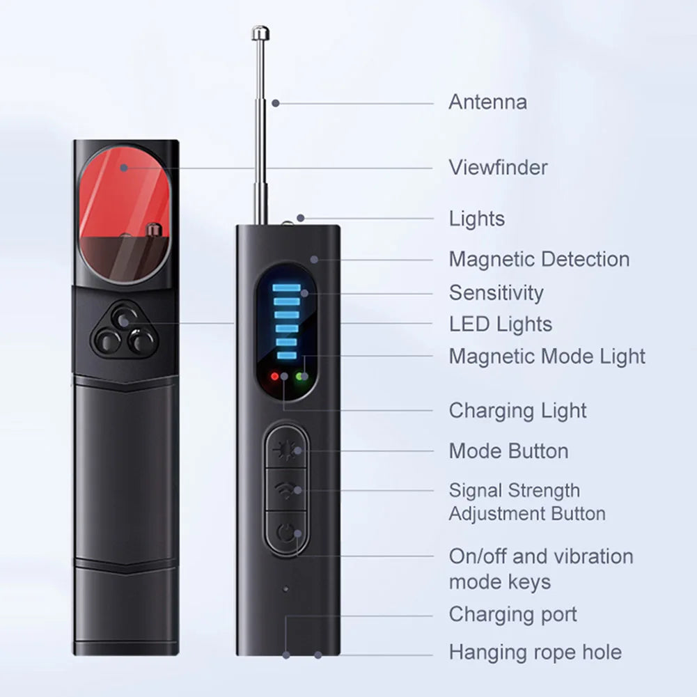 KIMLUD, Hidden Camera Detector for Hidden Camera T15 Anti Spy Detector Professional GPS Wiretapping Search Devices Security Protection, KIMLUD Womens Clothes
