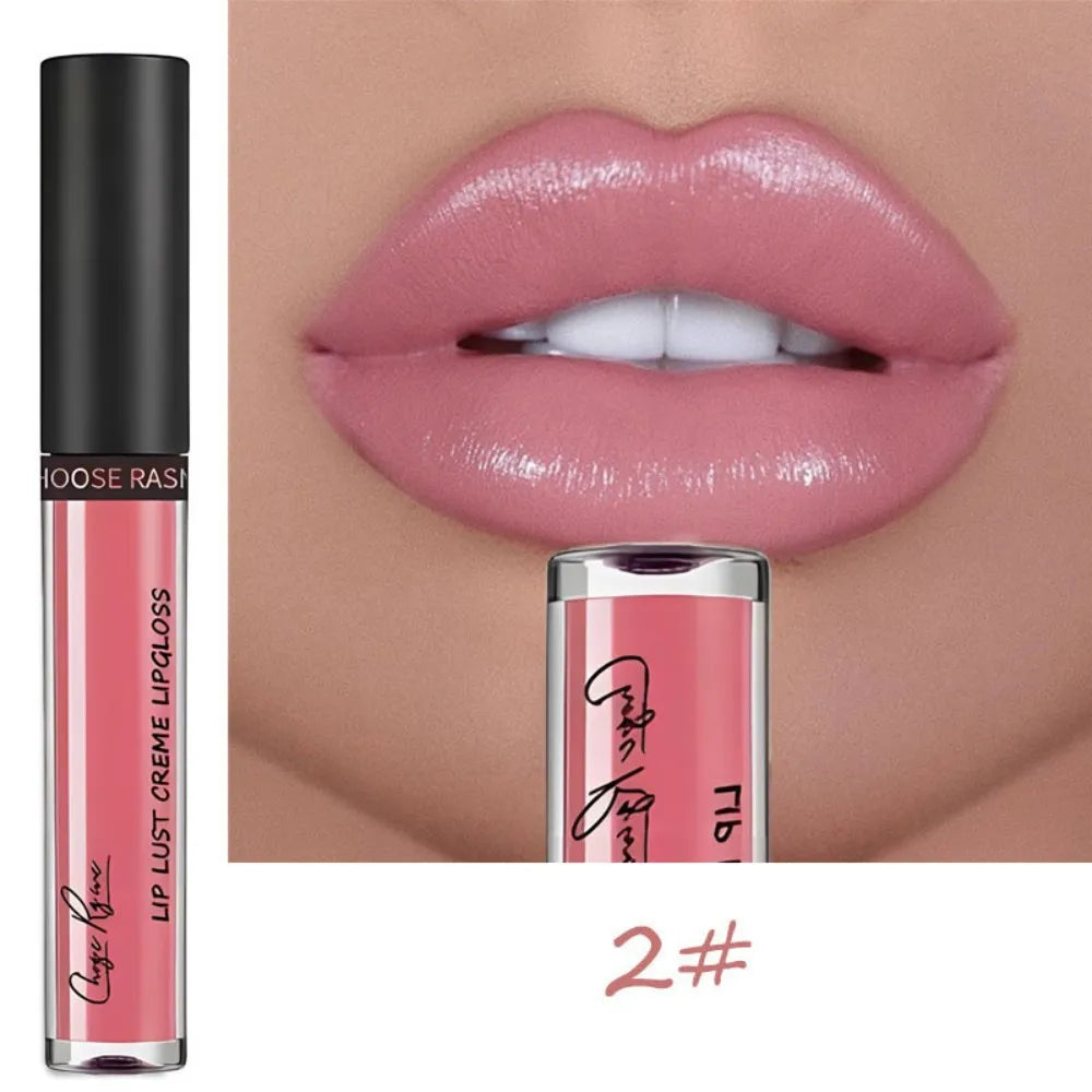 Glossy Lip Gloss Long Lasting Waterproof — Multicolor | KIMLUD