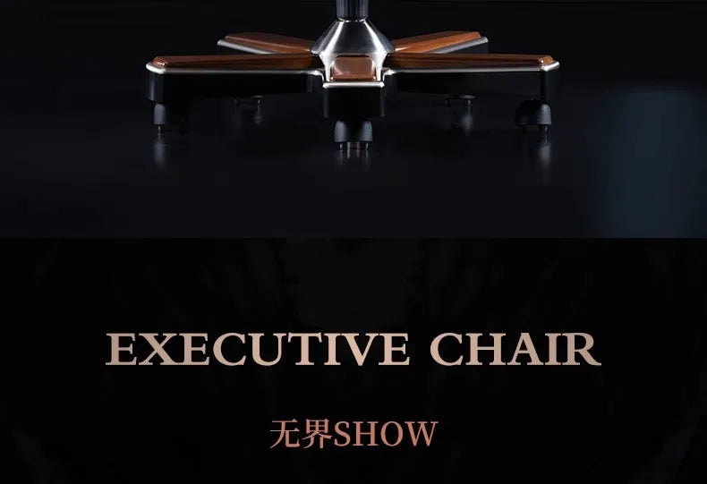 Office Chair - Modern Ergonomic - Cowhide | KIMLUD