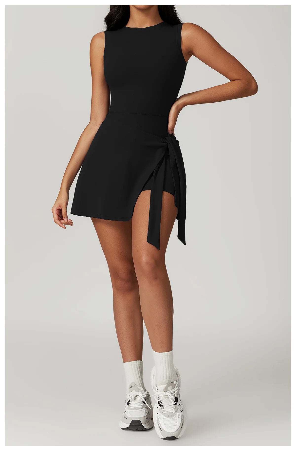 Backless One Piece Romper Jumpsuit Set — Black | KIMLUD