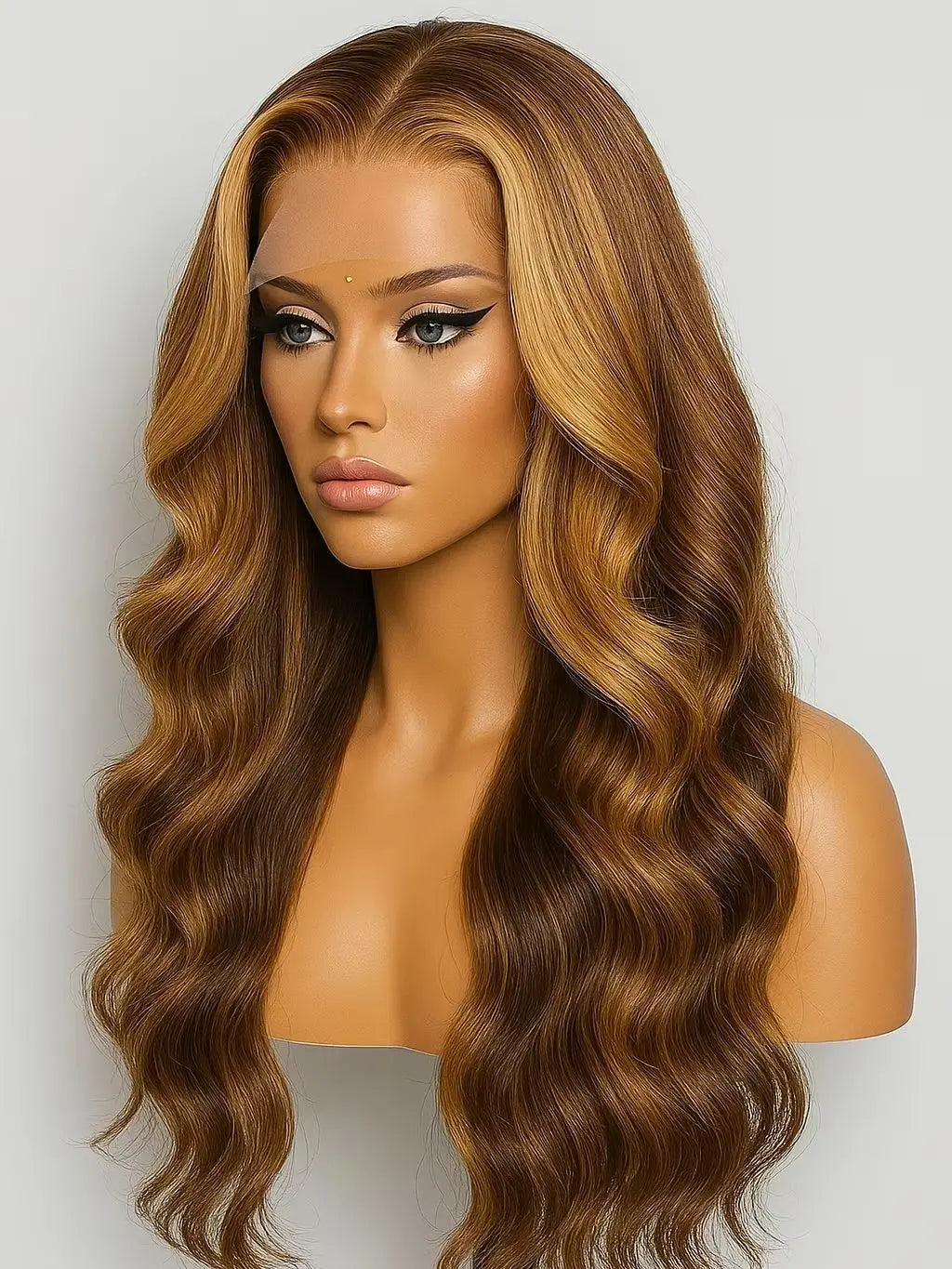 Lace Front Wig – HD Lace Front Wig – Remy Hair – Honey Blonde Ombre | KIMLUD