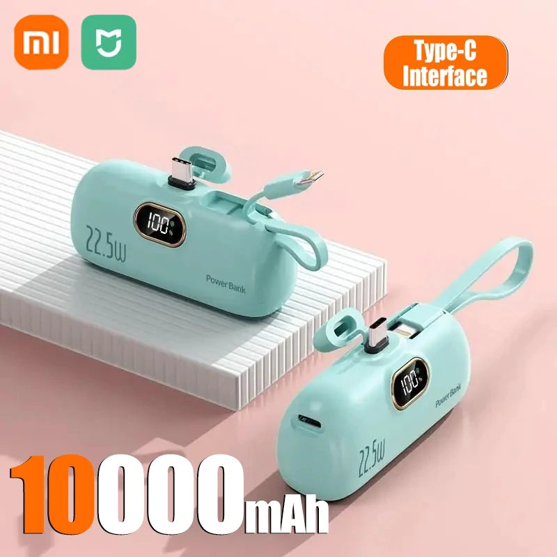 Xiaomi Mini Convenient Mobile Power Bank 30000mah Portable Fast Charging  suitable for iPhone 16 15 14 Samsung External Battery