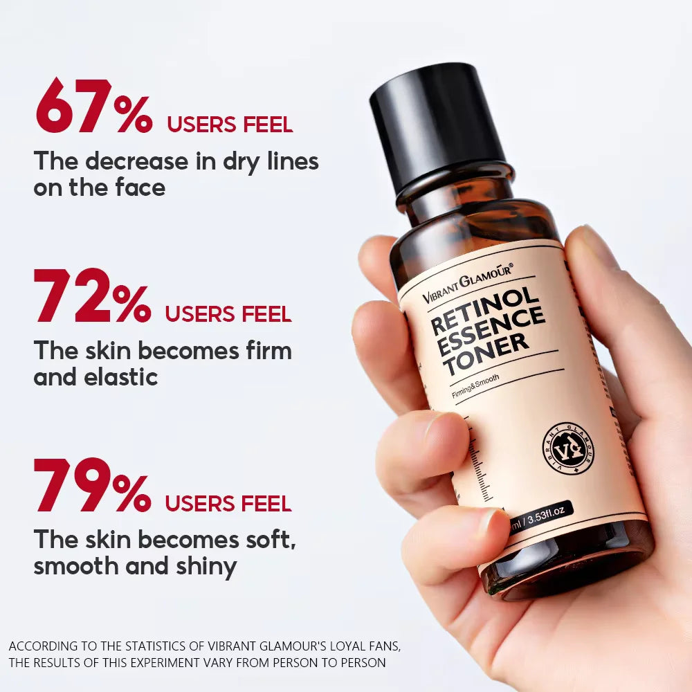 Skincare Set Retinol Toner Essence Cream Sunscreen — White | KIMLUD