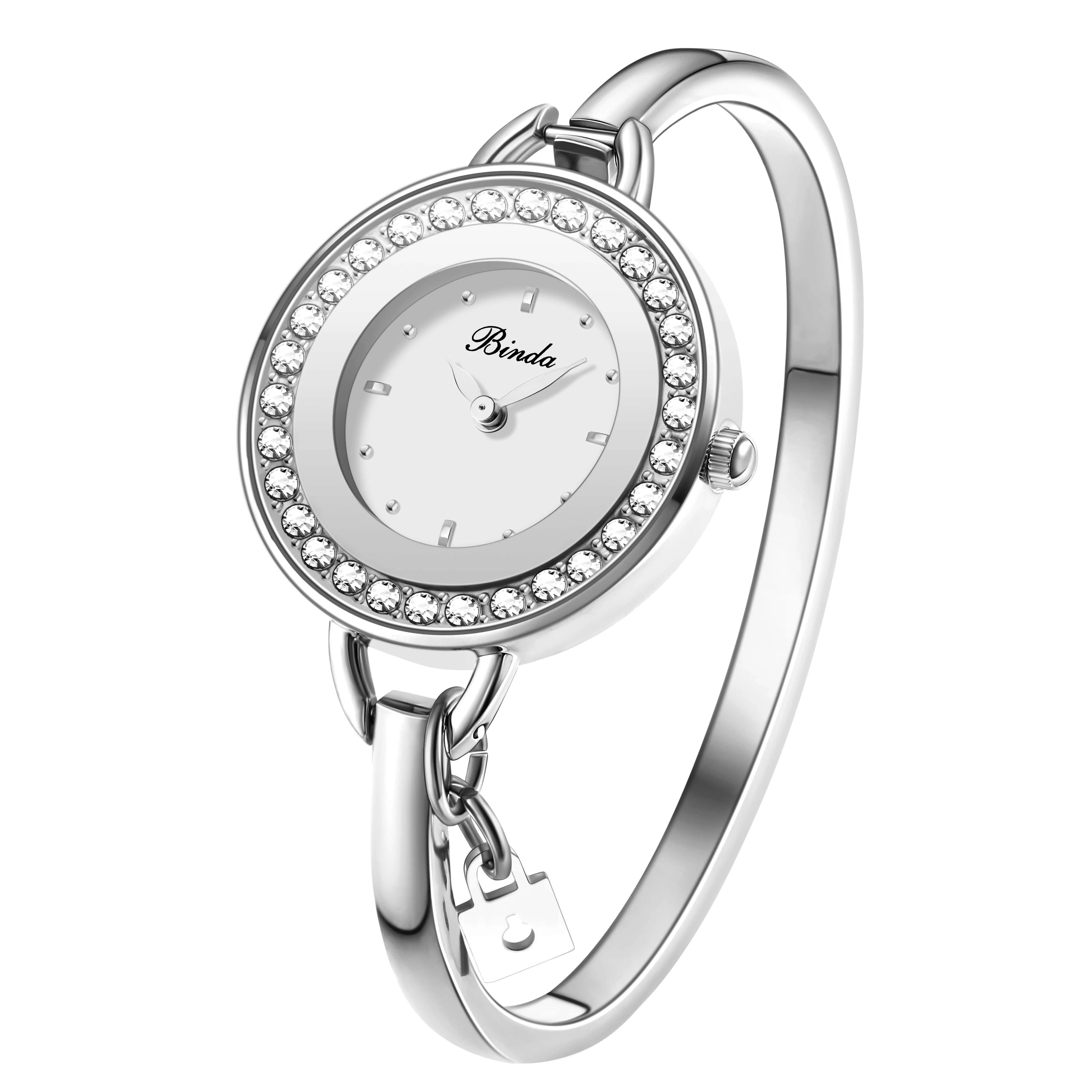 Watch – Quartz Movement – Stainless Steel Band – Rainbow Gold | KIMLUD