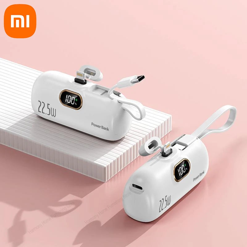 Xiaomi Mini Convenient Mobile Power Bank 30000mah Portable Fast Charging Suitable For iPhone 16  Samsung Xiaomi External Battery