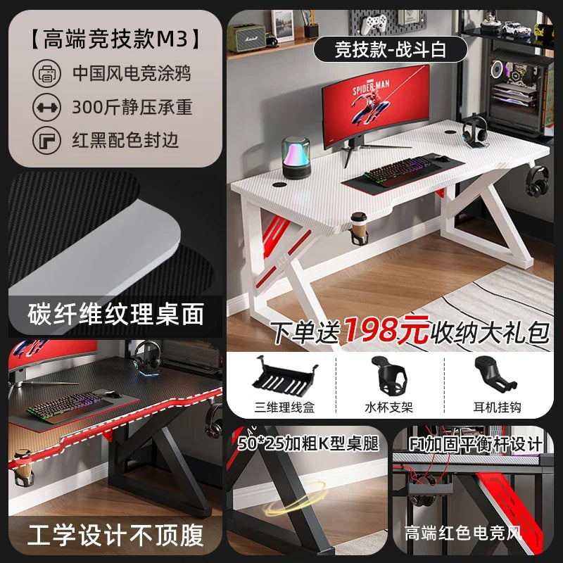 Gaming Wall Table Computer Desks Small Office Console Keyboard Table Ergonomic Bedroom Notebook Escritorios Unique Furniture