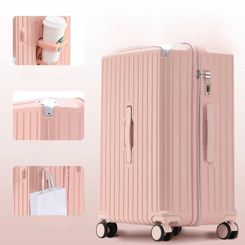 High Quali Durable 28 Inch Travel Suitcase Large Capaci Lage Bag with Rolling Wheels And Password Lo for Travel