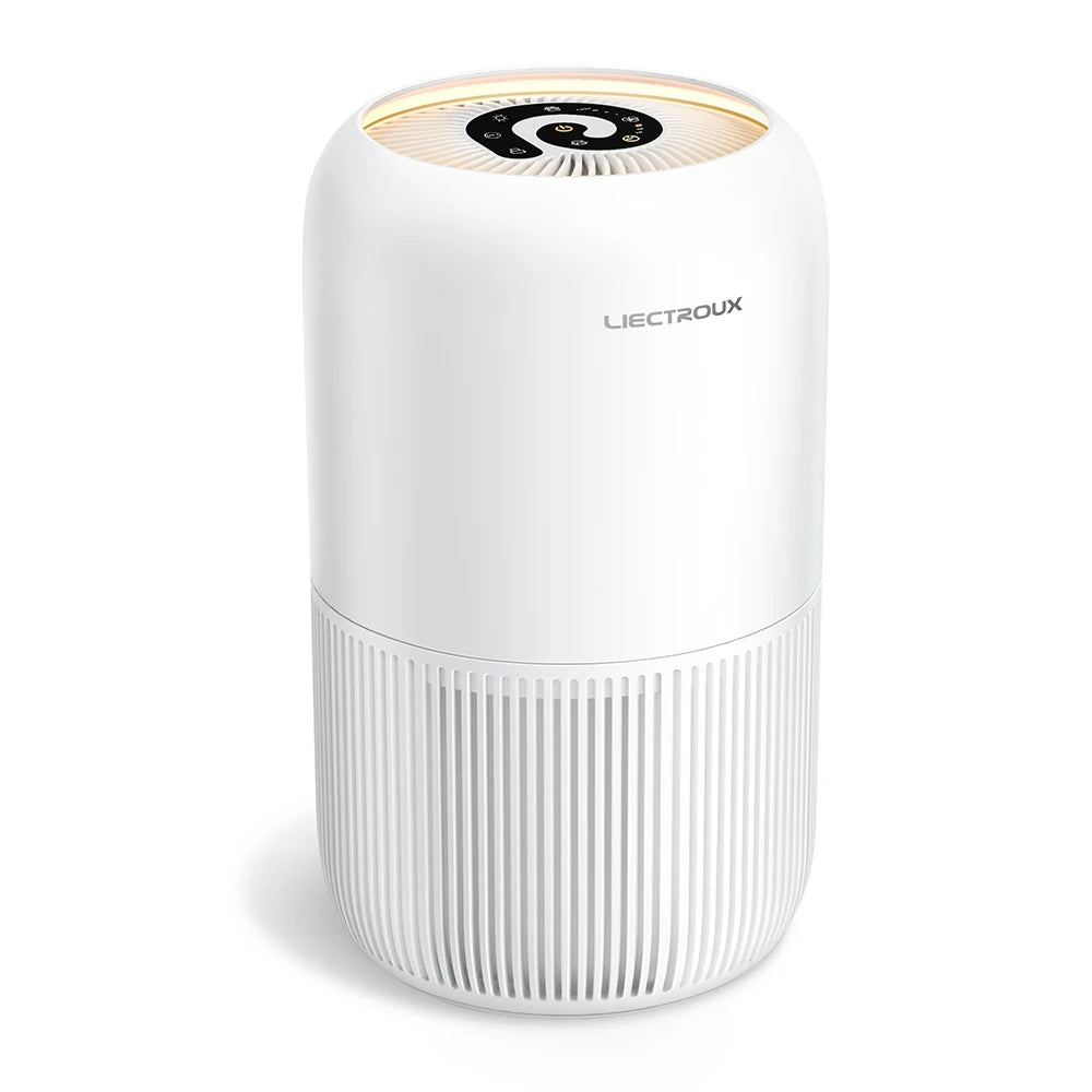 Liectroux TR-8080  Hot Selling H13 Hepa Filter UV-C Sterilization Mute Desktop Air Purifier