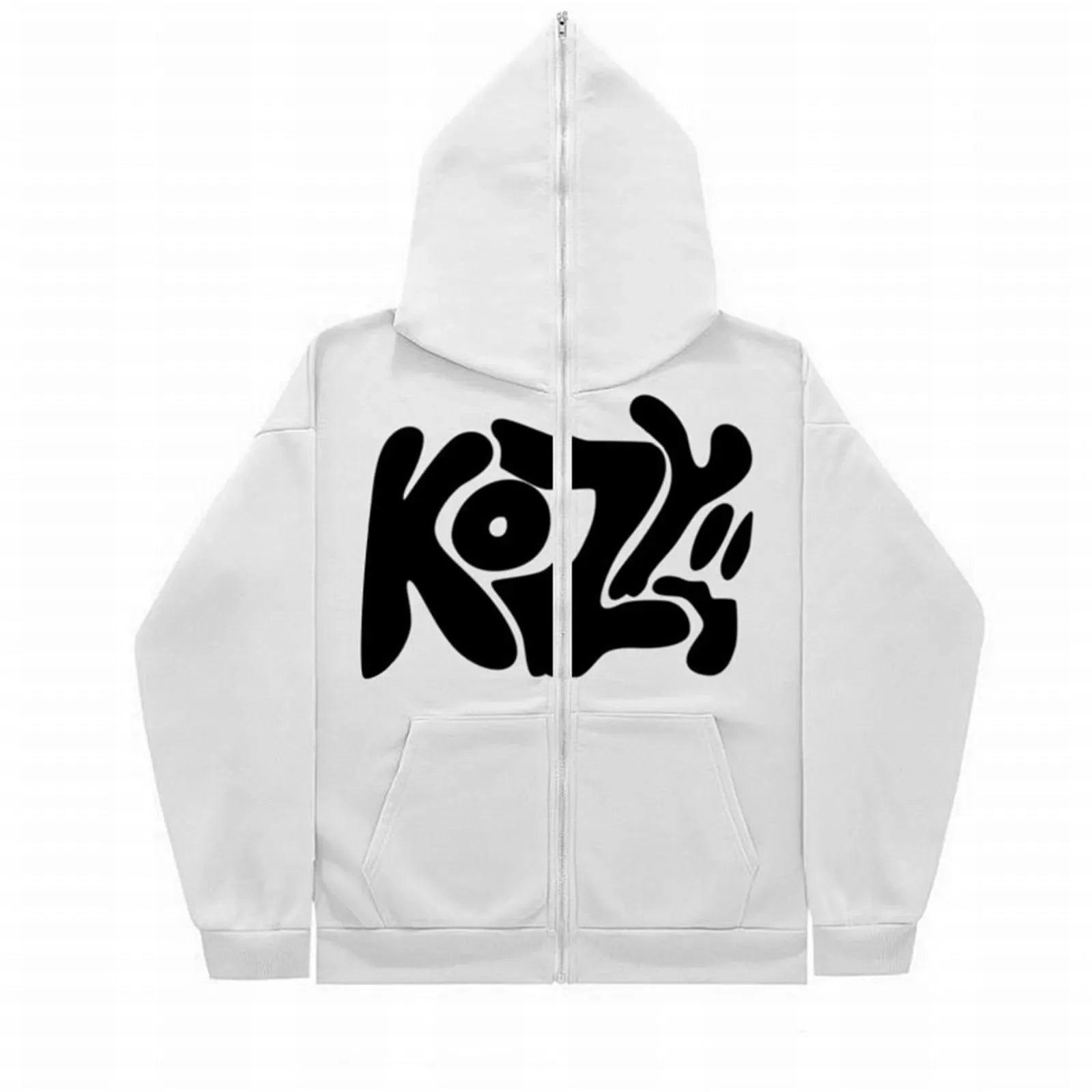 Hoodie – Full Zip – Unisex – Print Pattern | KIMLUD